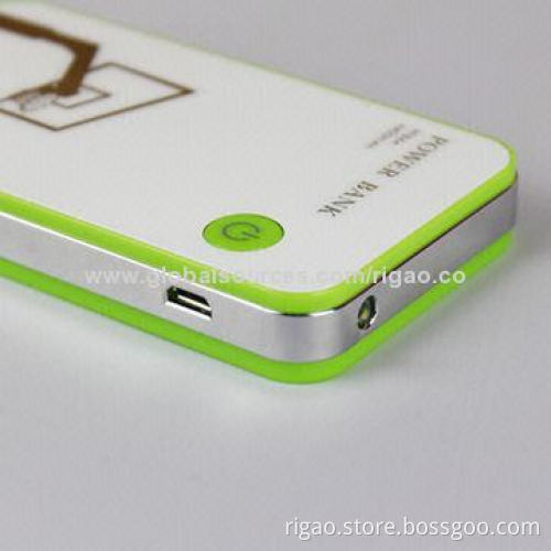 4400mAh power bank in basketball stands pattern